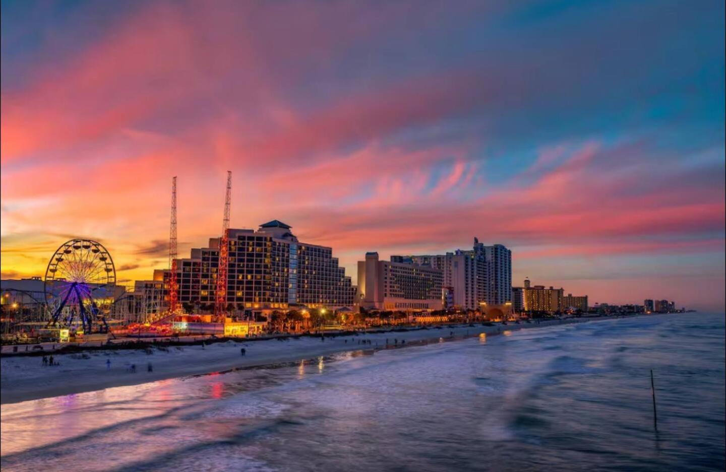 Entire Studio - Steps Away From The Beach - Turquoise Beach Retreat At Daytona دايتونا بيتش المظهر الخارجي الصورة